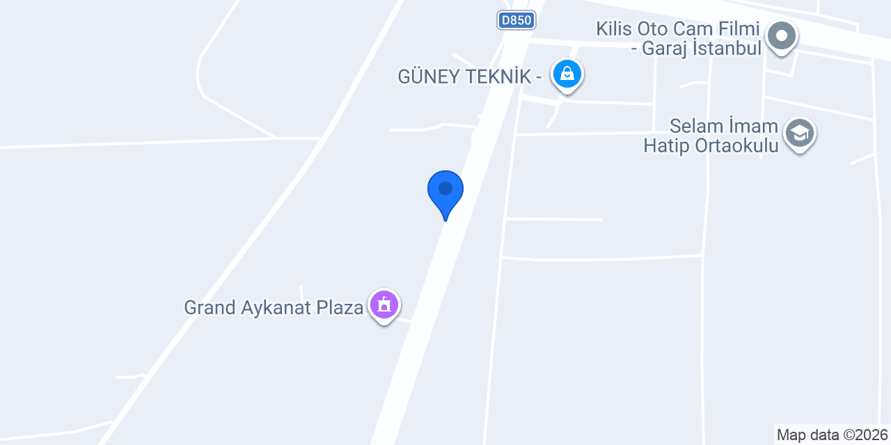 TAÇ UN KİLİS konumu