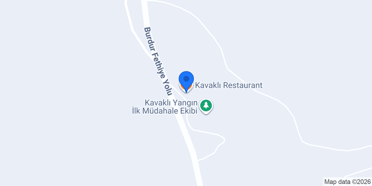 Kavaklı Restaurant konumu