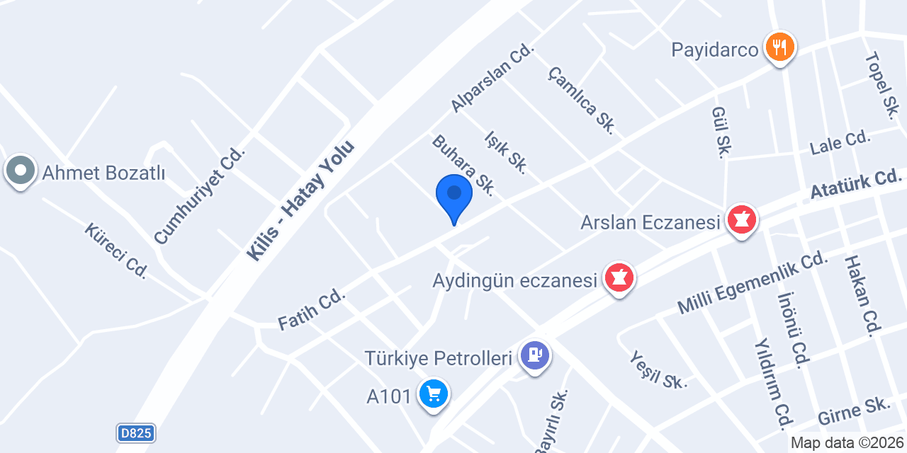 Küreci İlköğretim Okulu konumu