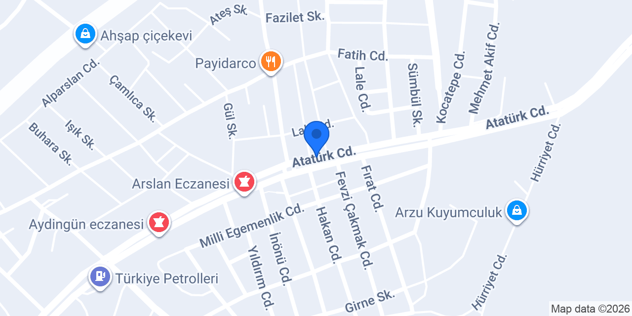 Lezzet Lokantası konumu