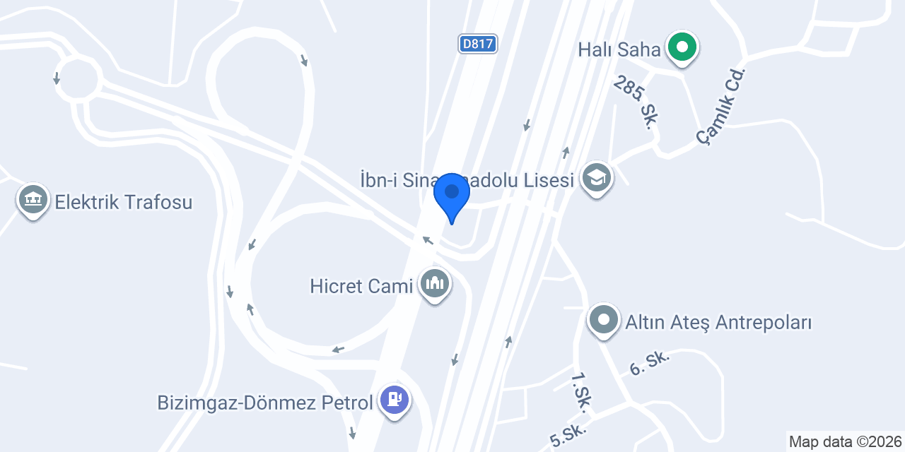 ERGATE HIRDAVAT BOYA TESİSAT MALZEMELERİ konumu