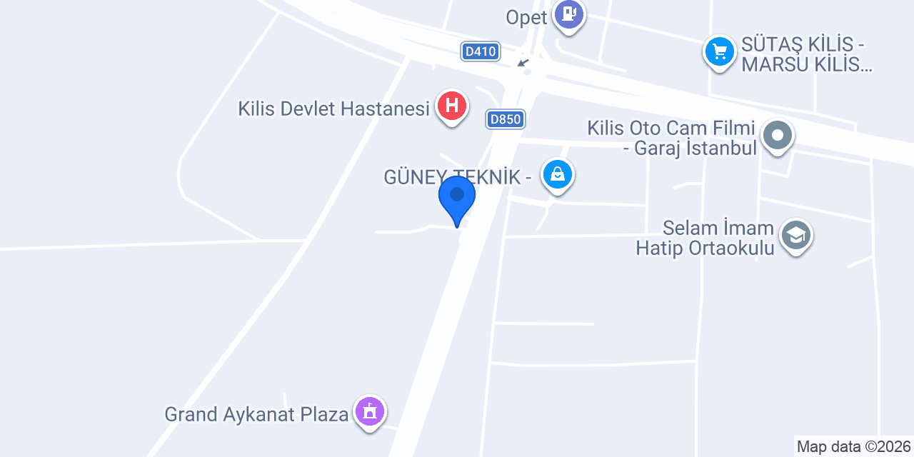 İS-CAR KİLİS konumu