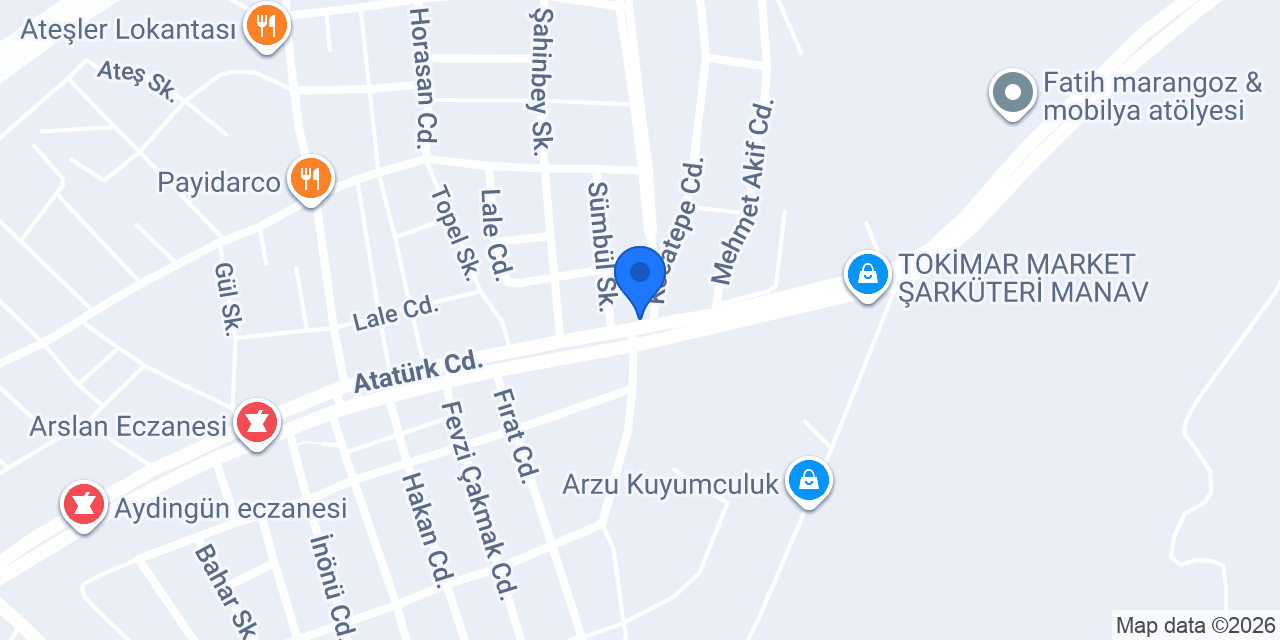 Cemil motor konumu