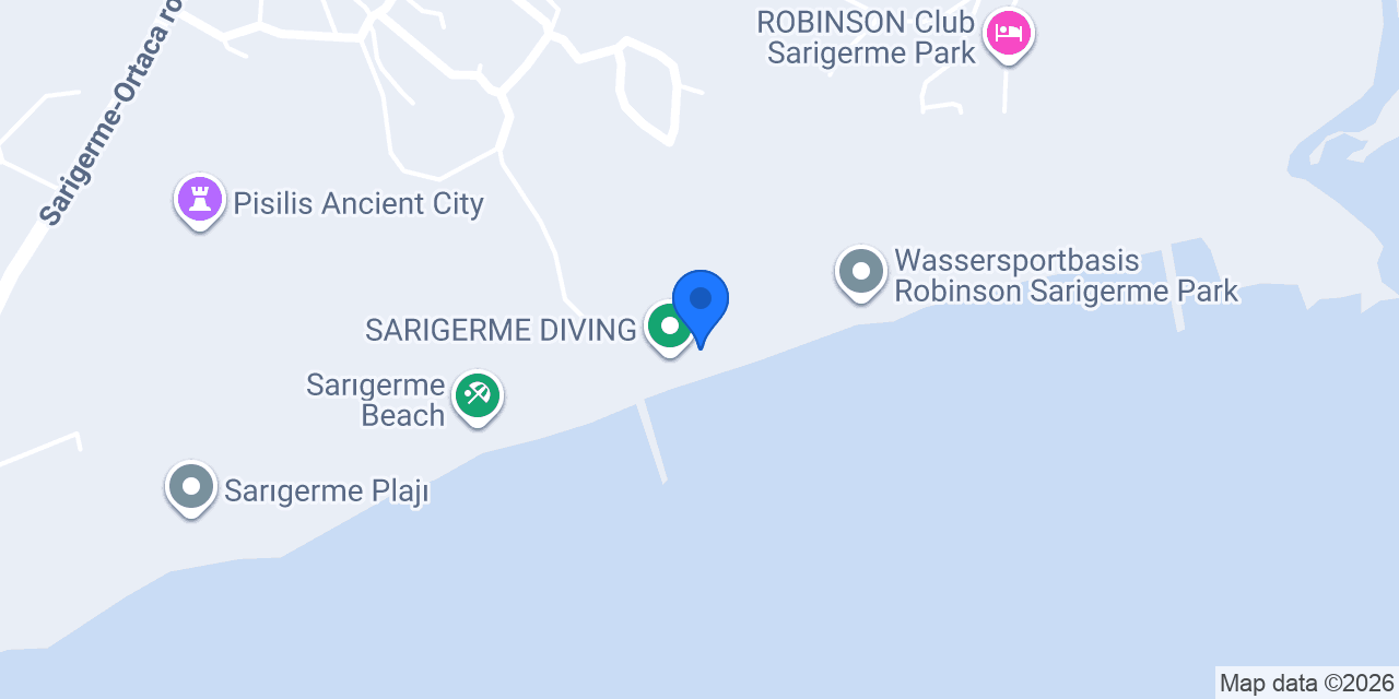 Sarigerme kitesurf konumu