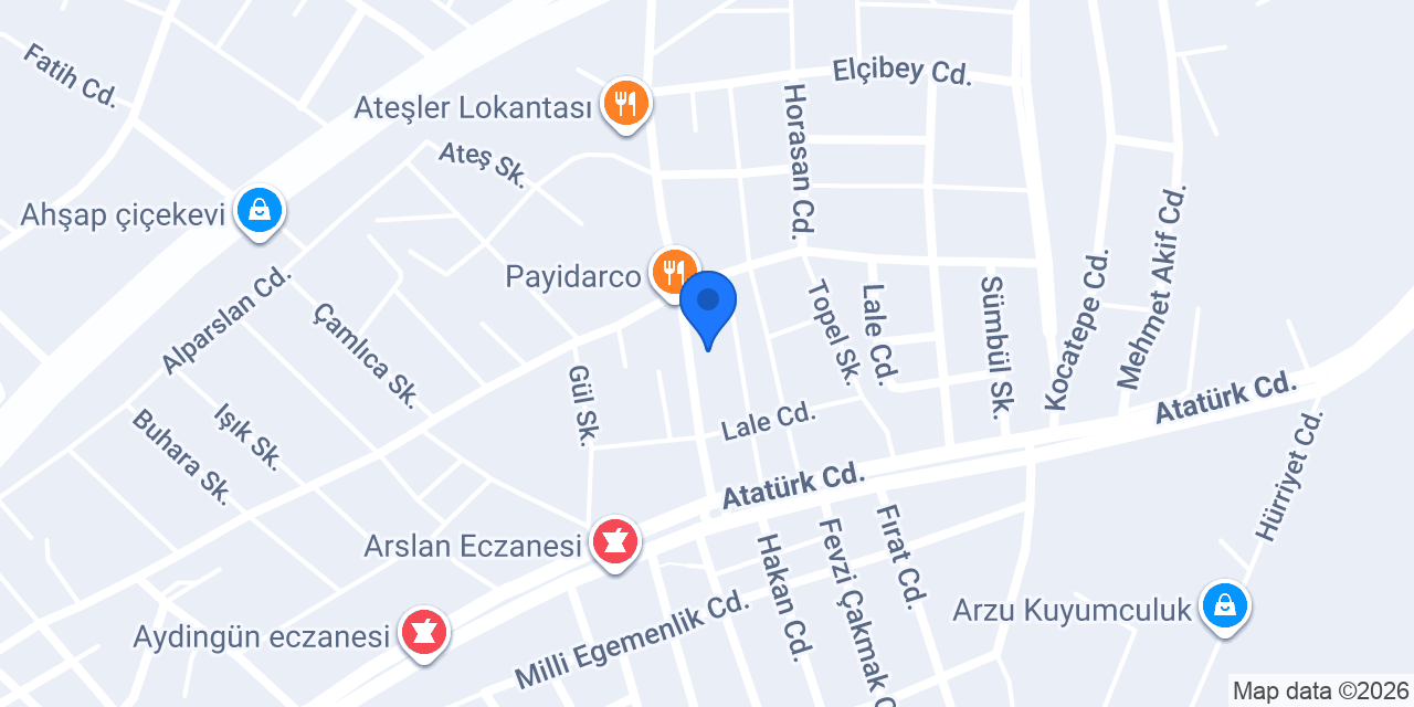 AKTEPE KEBAP SALONU konumu