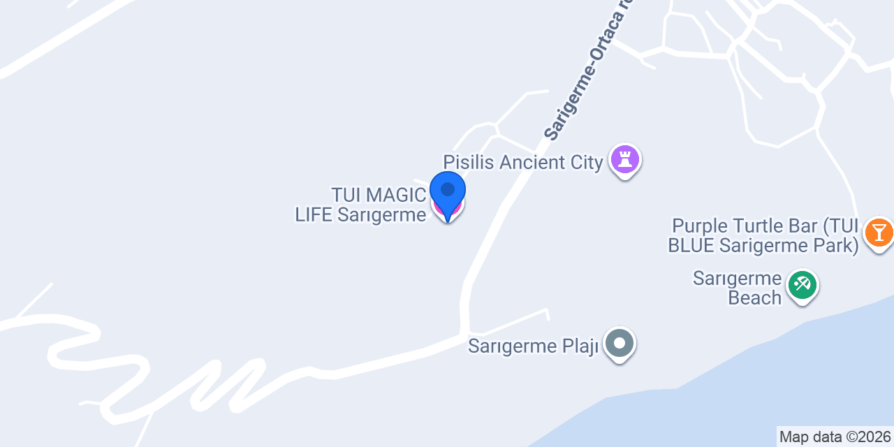 TUI MAGIC LIFE Sarıgerme konumu
