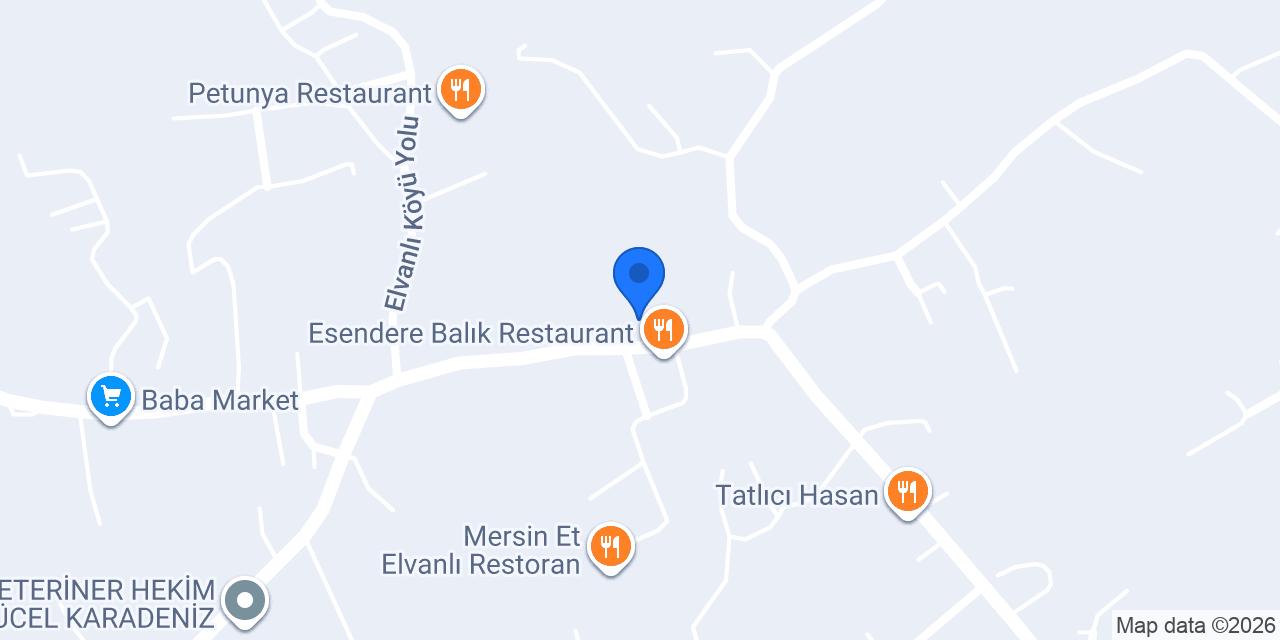 SANDAL RESTAURANT ELVANLI konumu