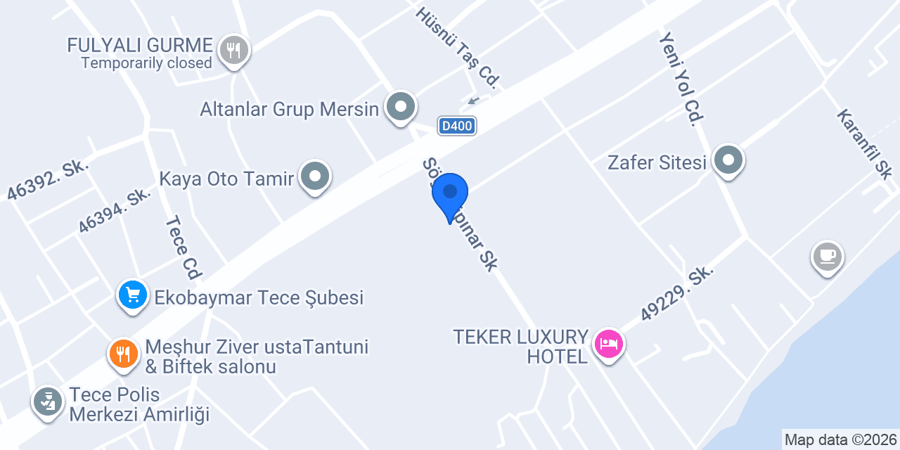 Ustaoğlu Izgara konumu