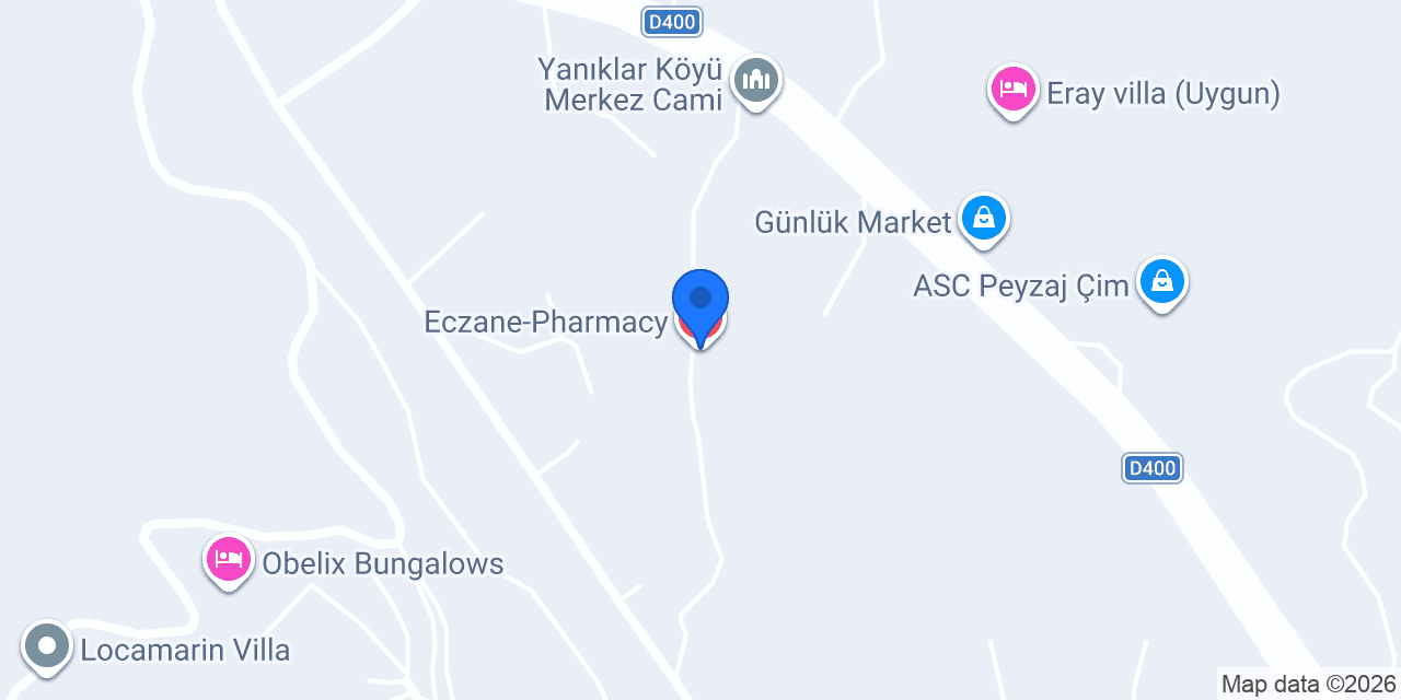 Eczane-Pharmacy konumu
