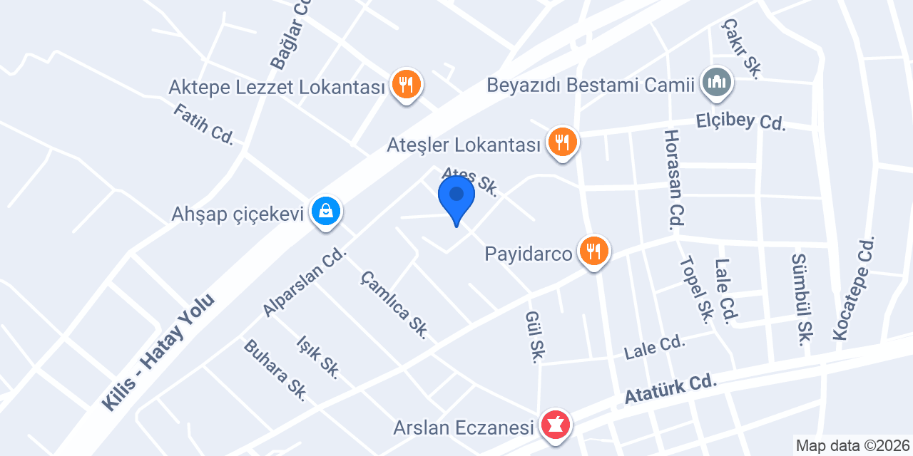 Element Hassa VIP Kurs Merkezi konumu