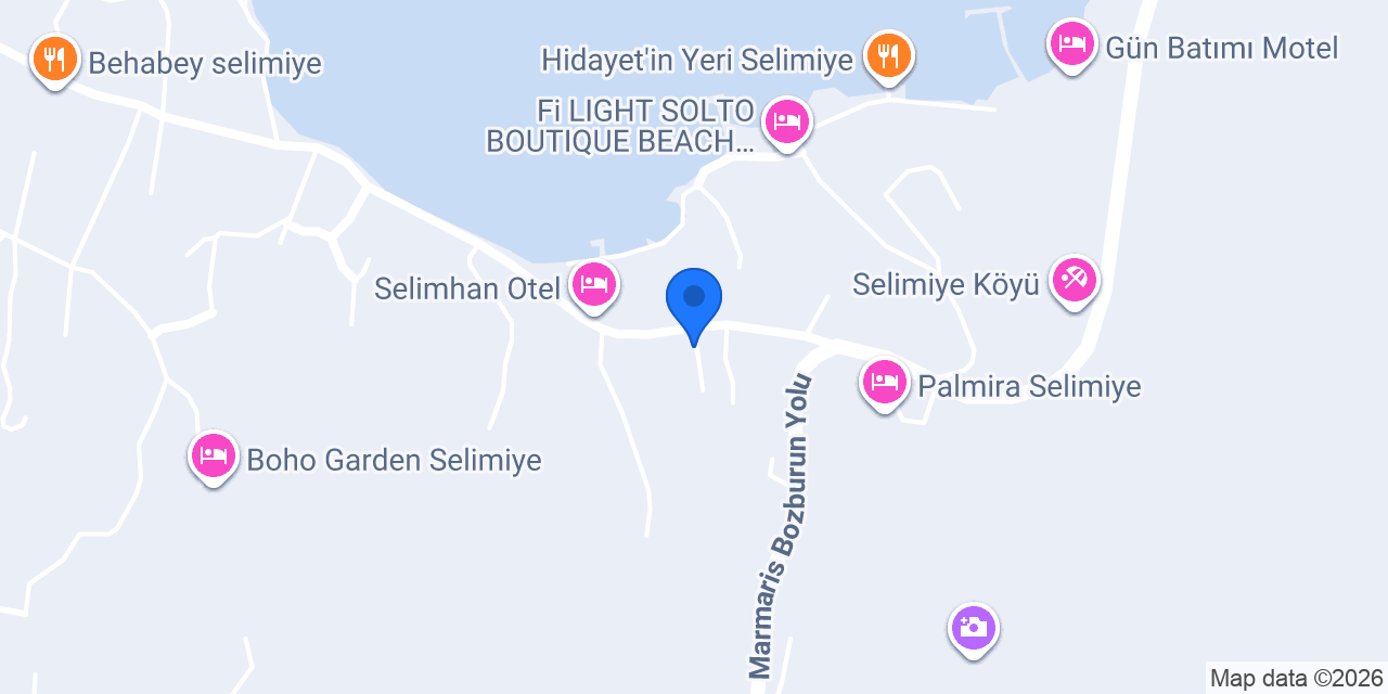 Selimiye Piynar Evleri konumu