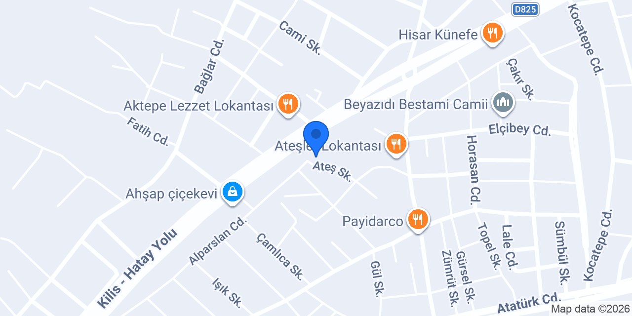 Küçükoğlu Oto Lastik konumu