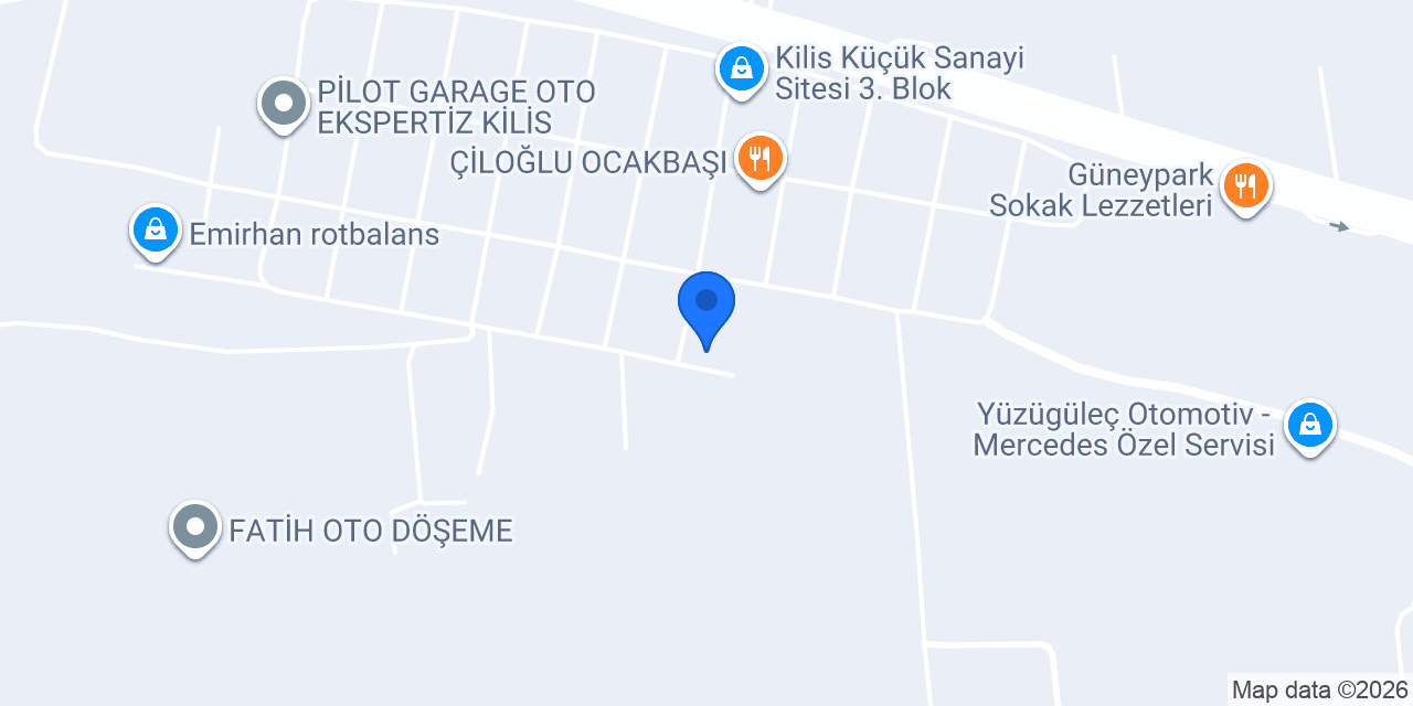 Kahveci Oto konumu