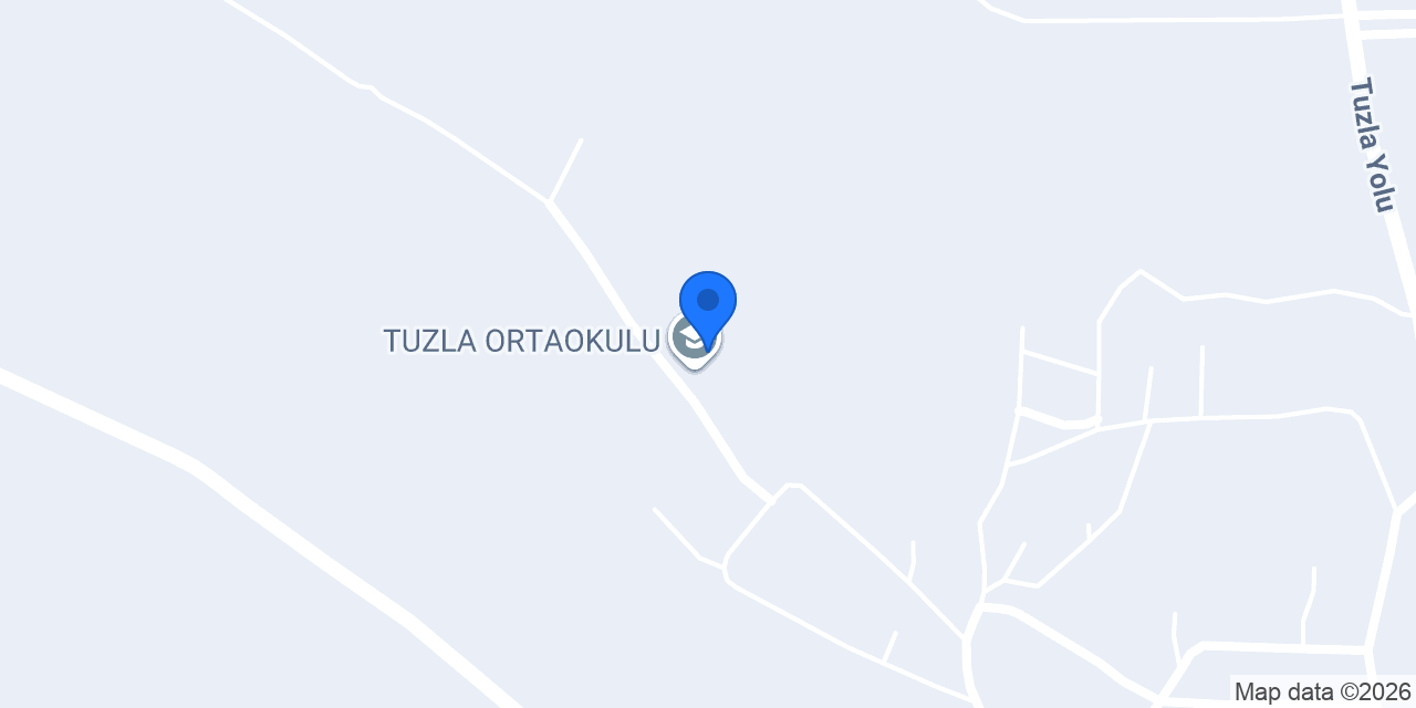 TUZLA ORTAOKULU konumu