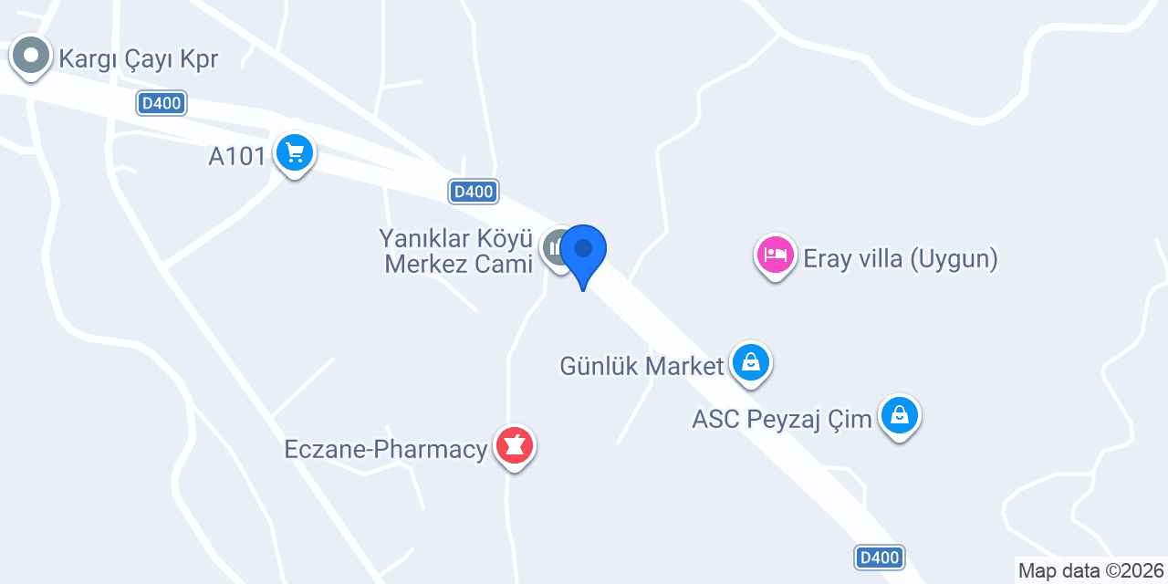 Çatallar Mobilya Ahşap Dekarasyon konumu