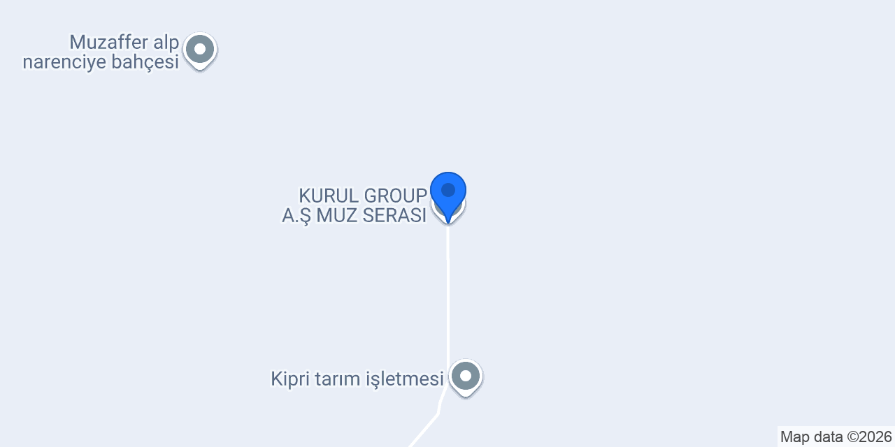 KURUL GROUP A.Ş MUZ SERASI konumu