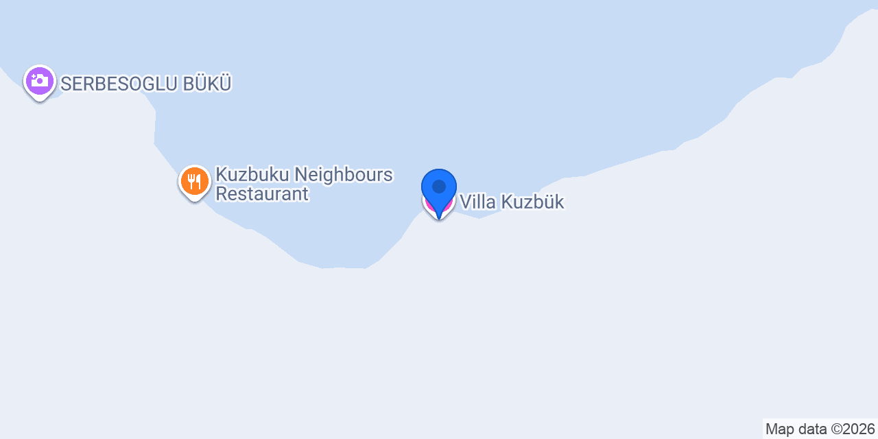 Villa Kuzbük konumu