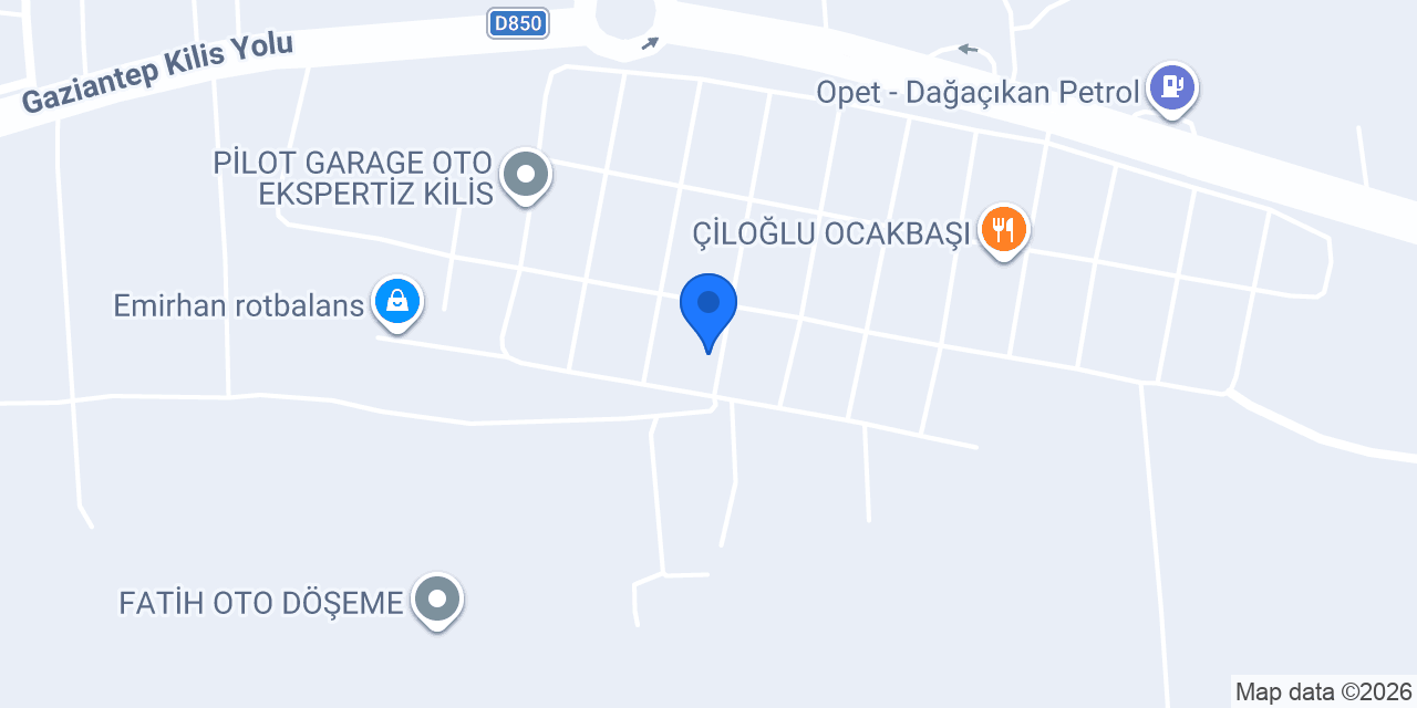 Dünya Oto Aksesuar konumu