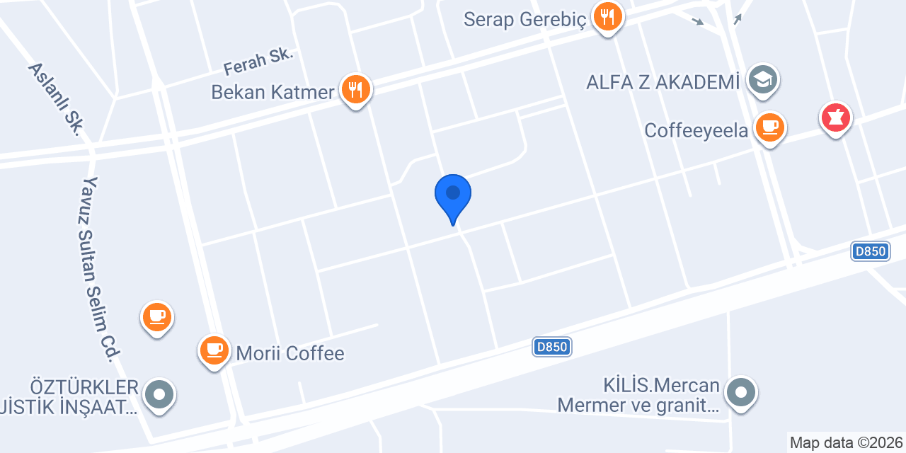 KRK EMLAK konumu