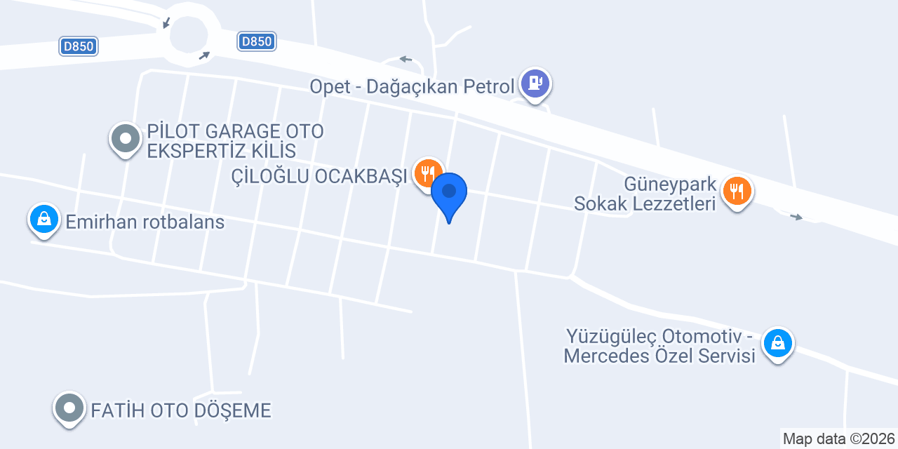 Dokuzluoğlu Teknik hırdavat Oto Tamir boyaları konumu