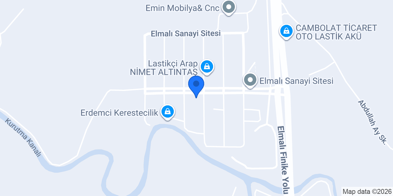 Vizyon Mobilya Dekorasyon konumu
