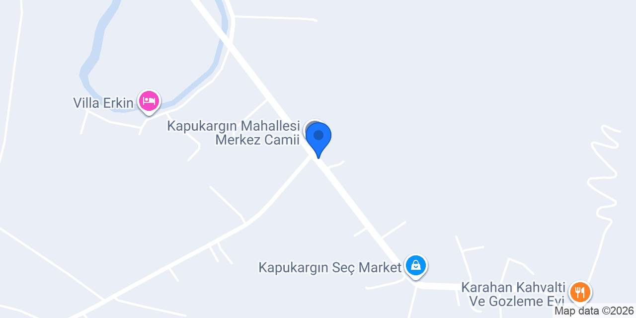 Yörükoğlu Gözleme konumu