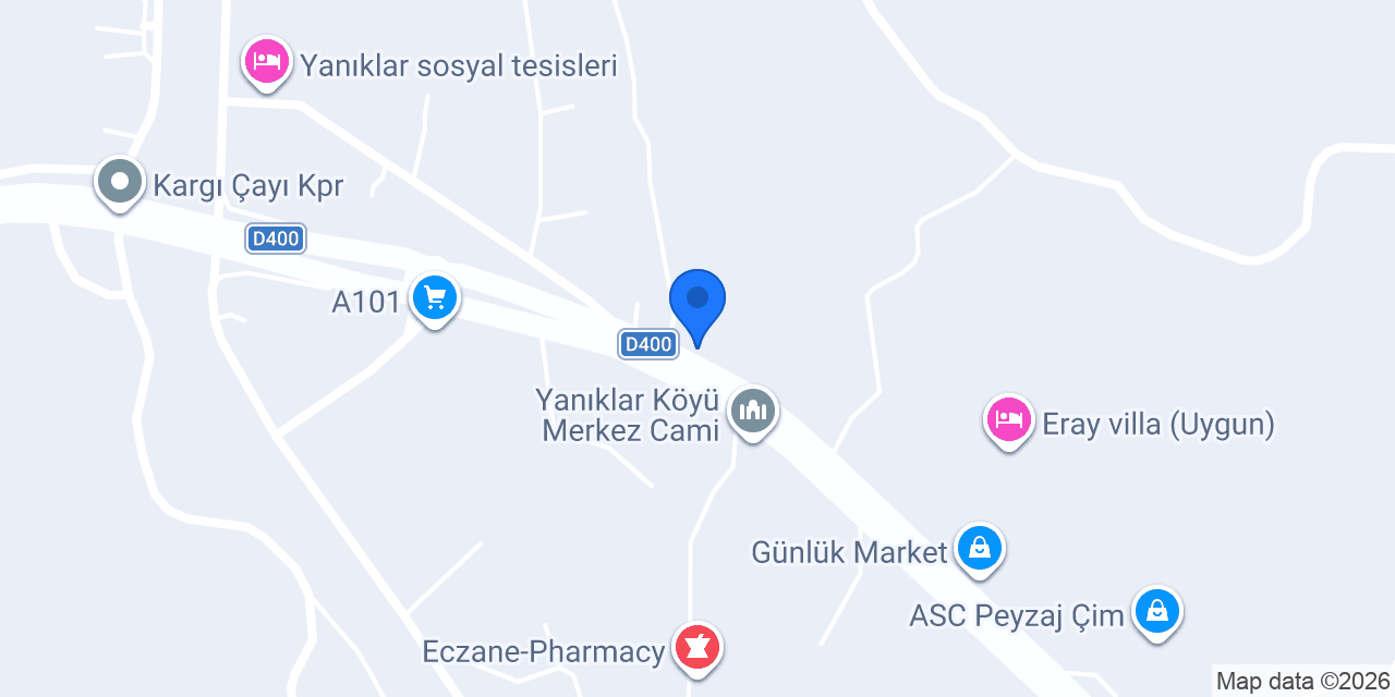 Işıl Market konumu