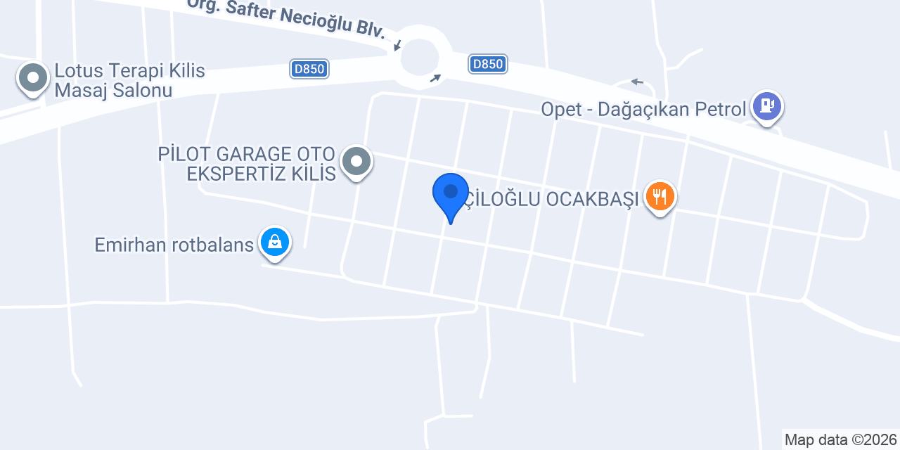 Özkan Makina konumu