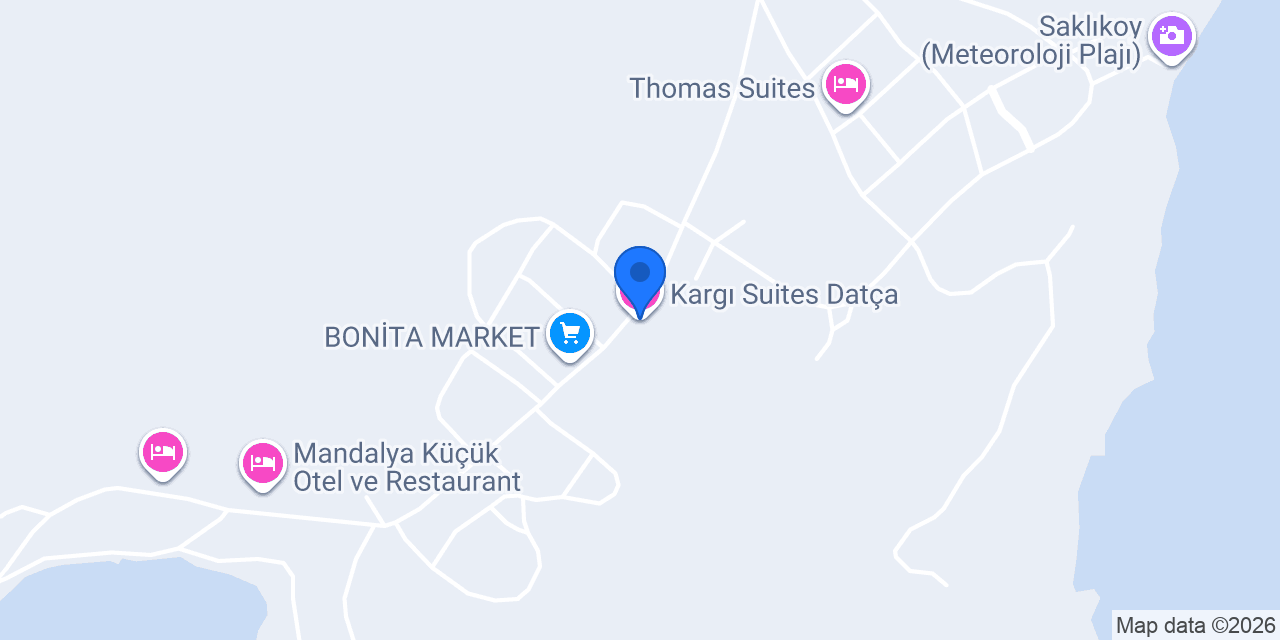 Kargı Suites Datça konumu