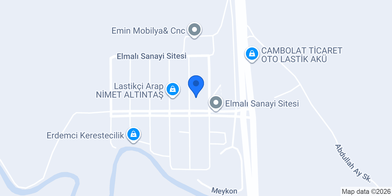 Atalay prefabrik konumu