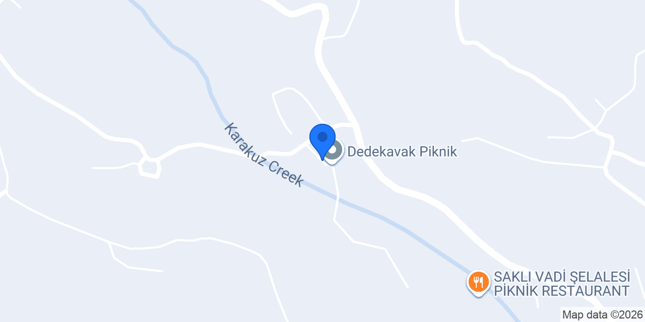 Dedekavak antik kafe bar konumu