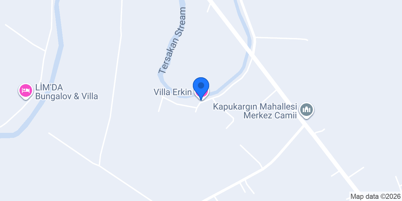 Villa Erkin konumu