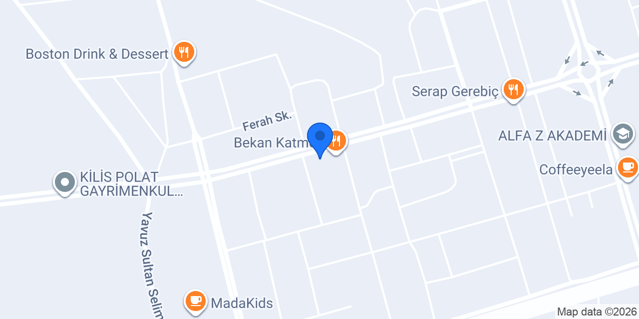 Kilis Kınacı Emlak konumu