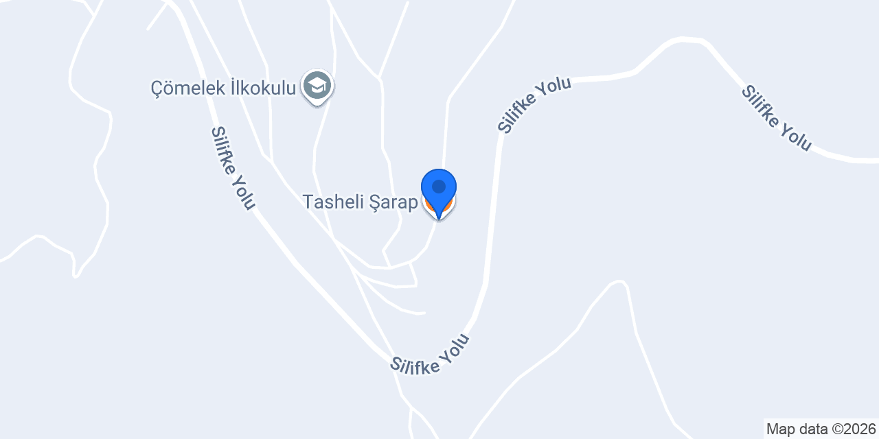 Tasheli Şarap konumu