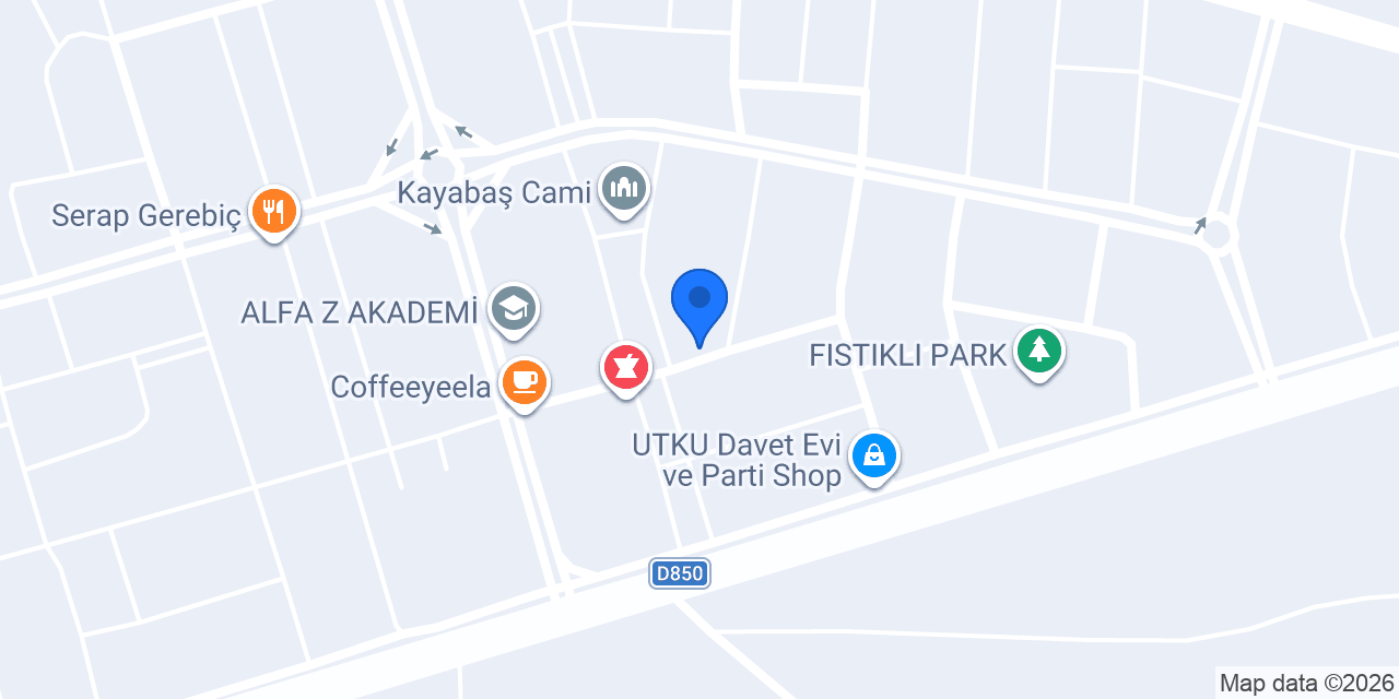 Kızıl Rent A Car konumu