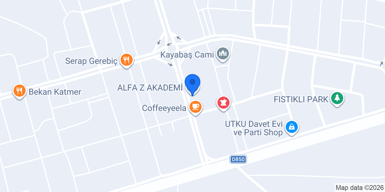 ALFA Z AKADEMİ konumu