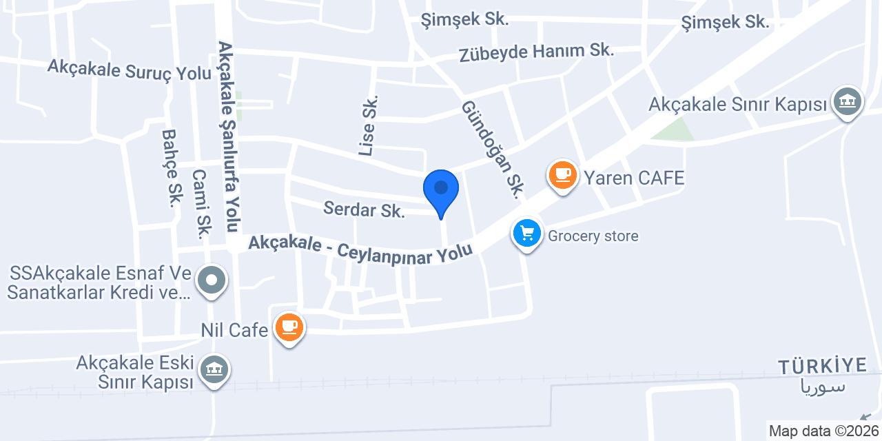 Akçakale Rent A Car konumu