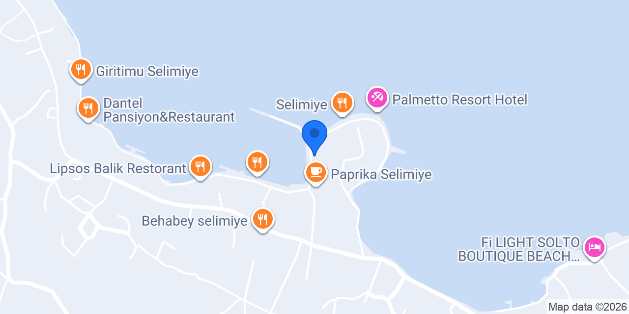 Cafe Yarımada Otel konumu