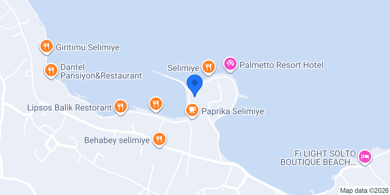 Bloom Selimiye B&B konumu