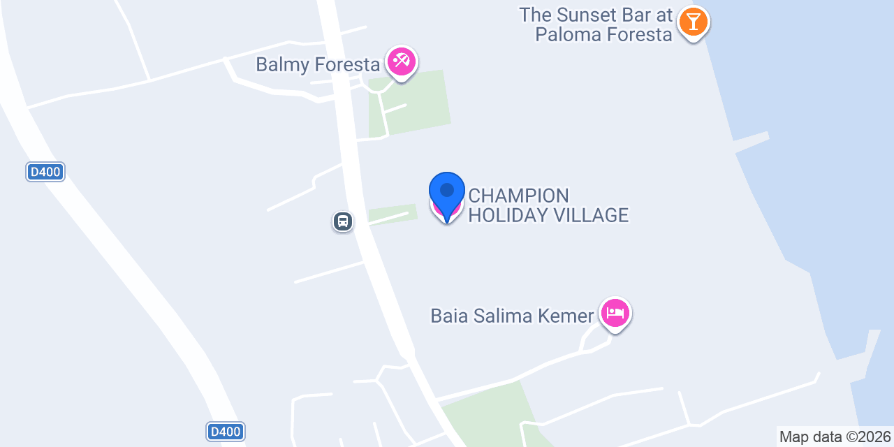 CHAMPION HOLIDAY VILLAGE konumu
