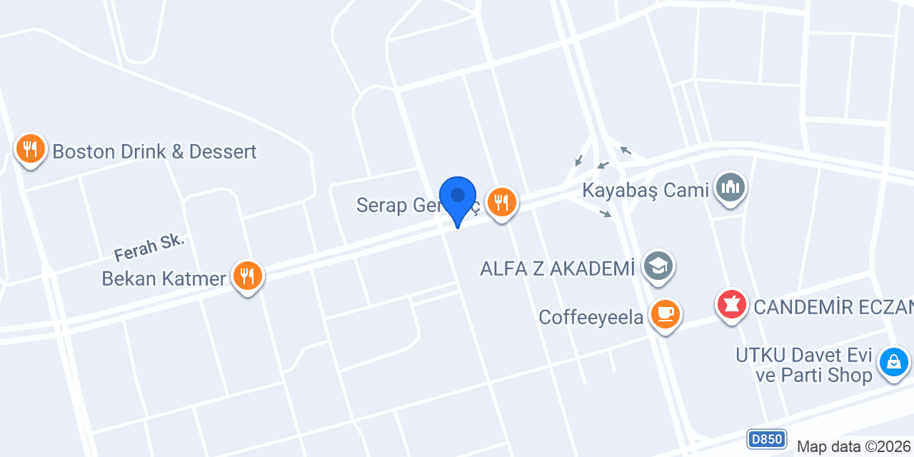 Veyseloğlu Baklava konumu