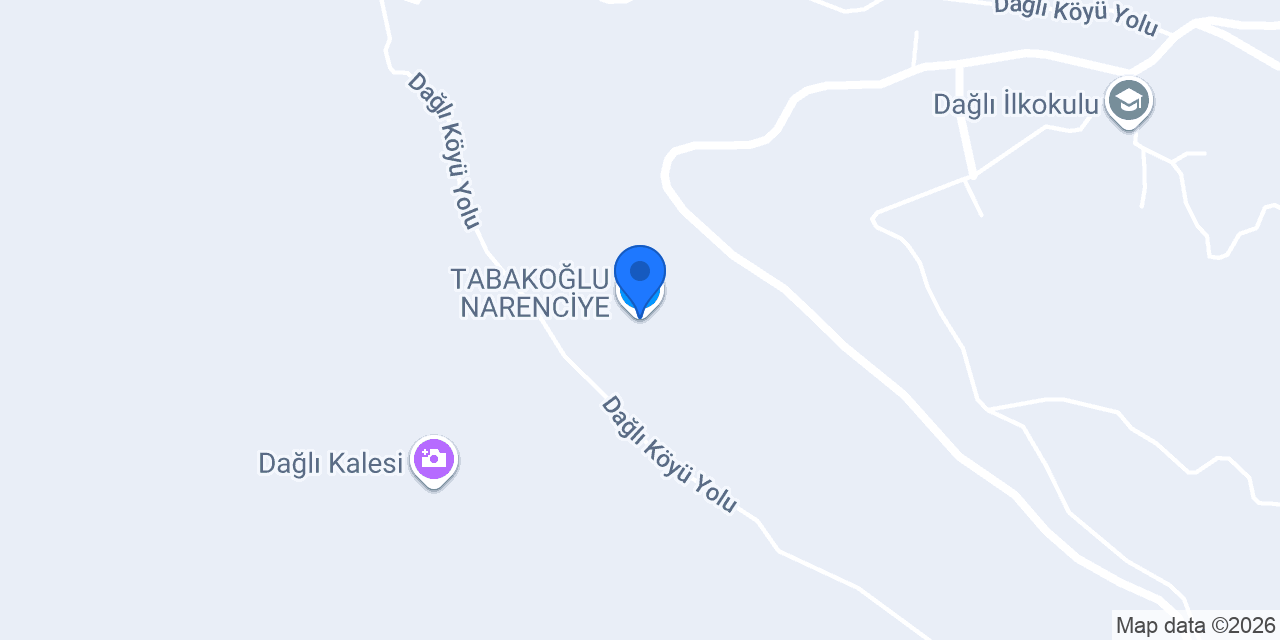 TABAKOĞLU NARENCİYE konumu