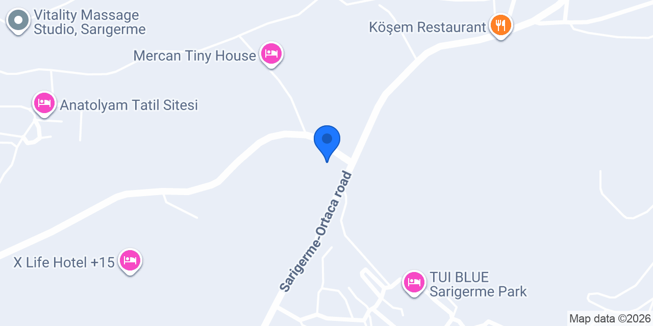 Sarıgerme Taxi konumu