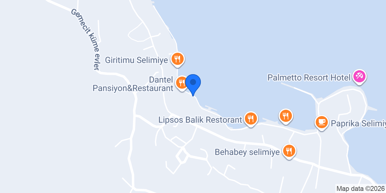 Salkım Sahil Evi konumu