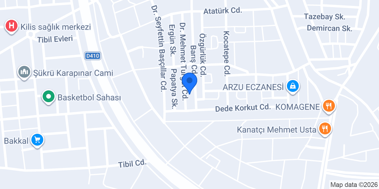 Detay mobilya konumu