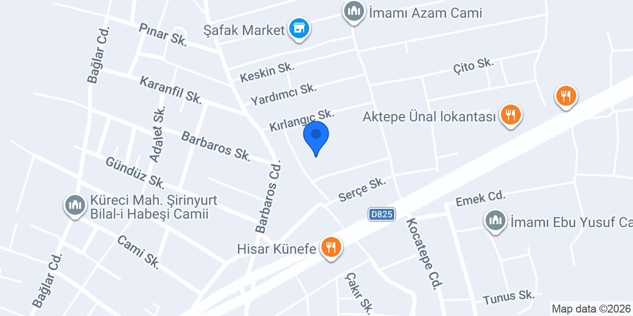 Hassa Aktepe Süleyman Şah Ortaokulu konumu