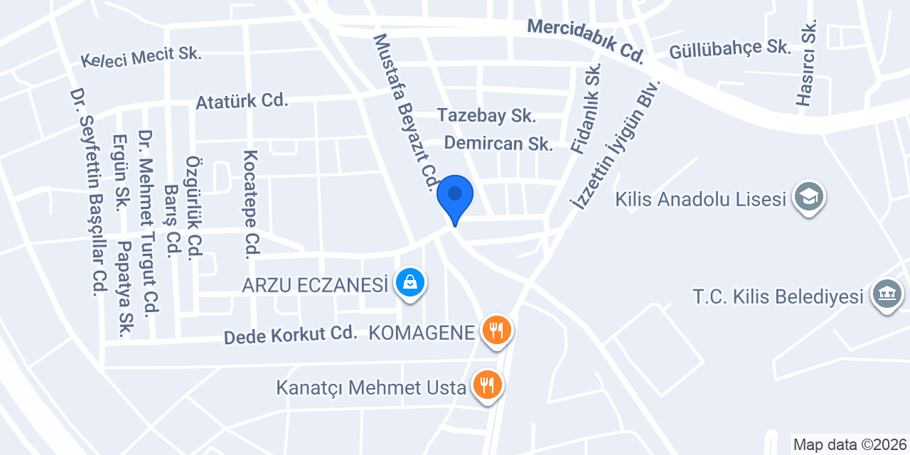 Belgin Eczanesi konumu