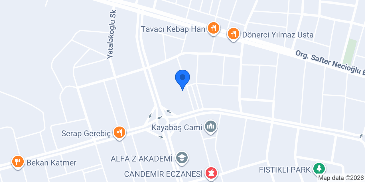 Fizyolive fizik tedavi merkezi konumu