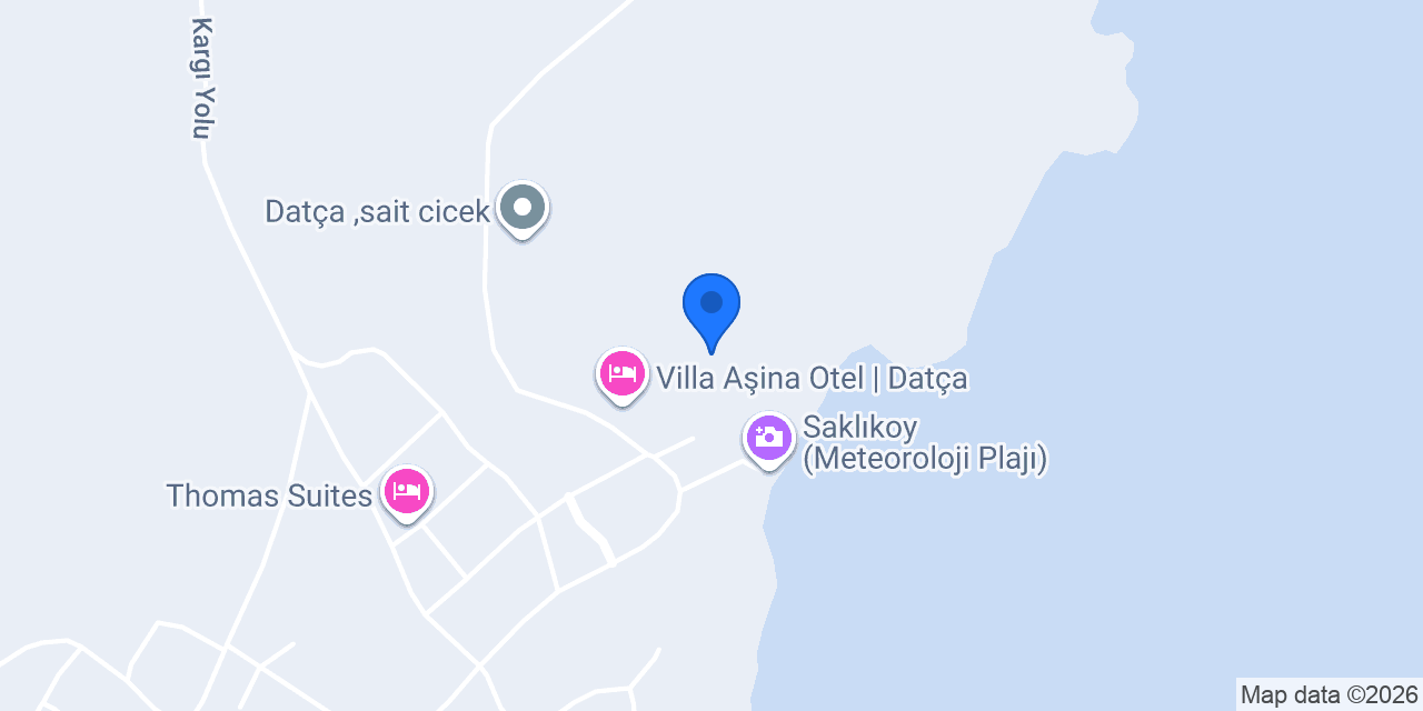 Villa Aşina Otel | Datça konumu