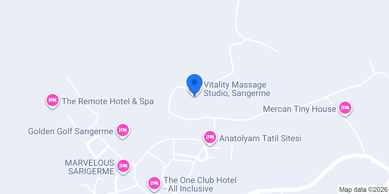 Vitality Massage Studio, Sarıgerme konumu